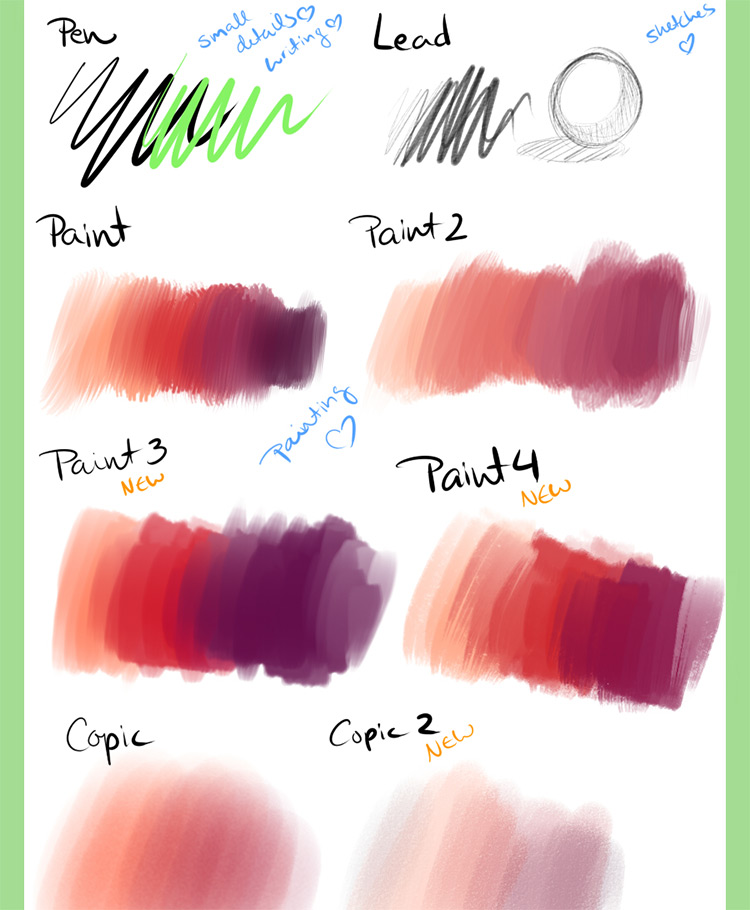 how to get extra textures and brushes in paint tool sai